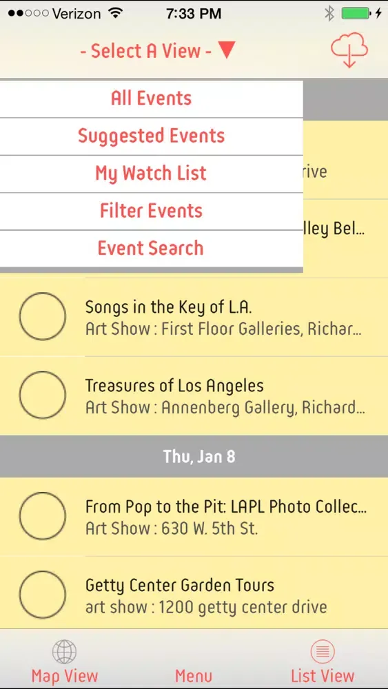 Free Events (events4free) 스크린샷