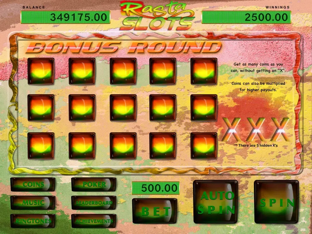 Rasta Slots iPad  Screenshots