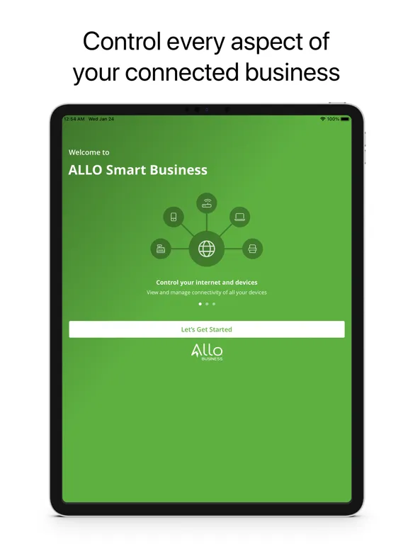 ALLO Smart Business iPad 应用截图