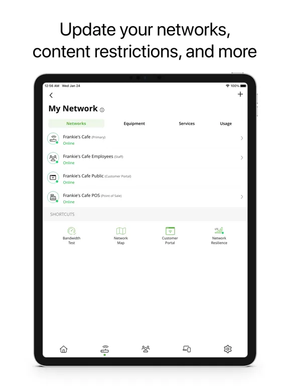 ALLO Smart Business iPad 应用截图