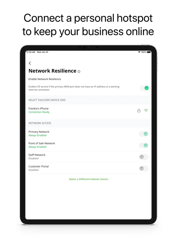 ALLO Smart Business iPad 应用截图
