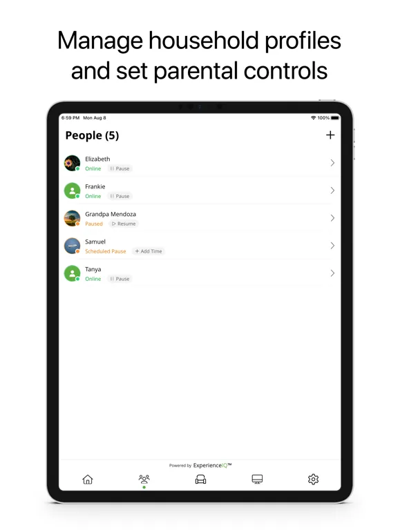 Allo IQ iPad  Screenshots