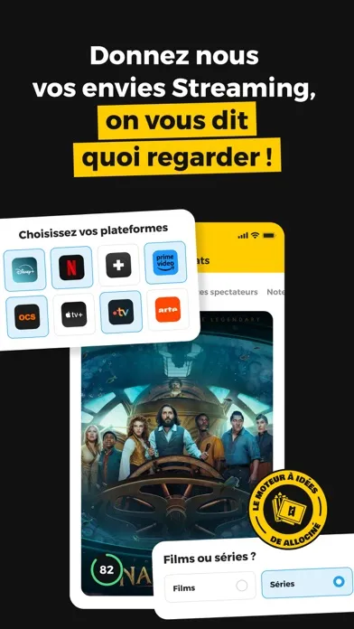AlloCiné, les films au cinéma应用截图