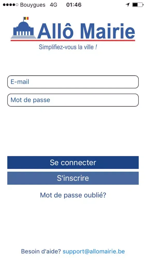 Capturas de pantalla de Allô Mairie Belgique