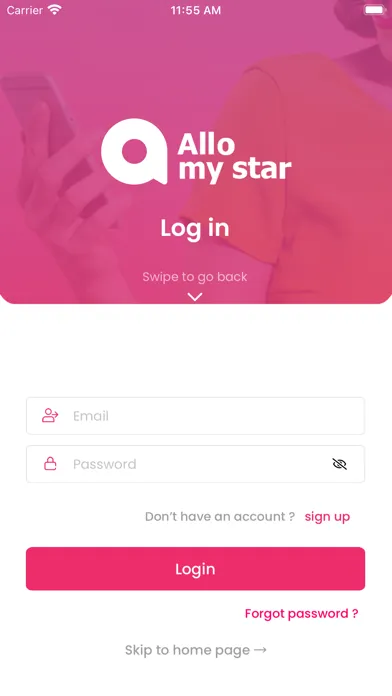 AlloMyStar سکرین شاٹس