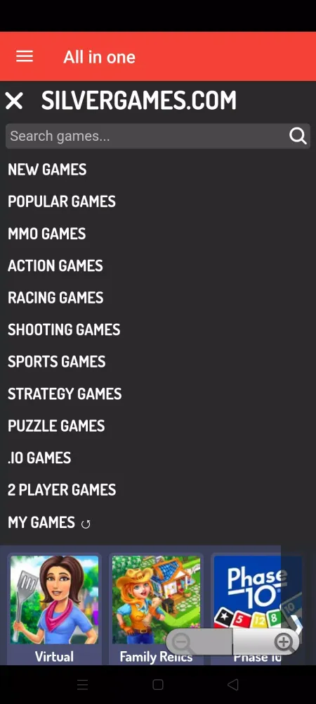 All In One Games Screenshots