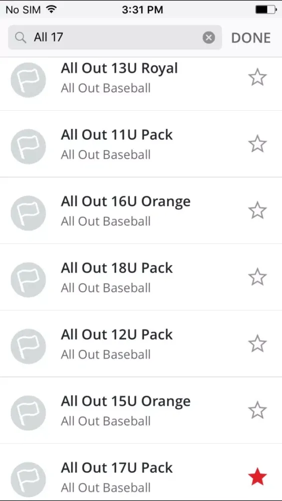 Zrzuty ekranu All Out Baseball