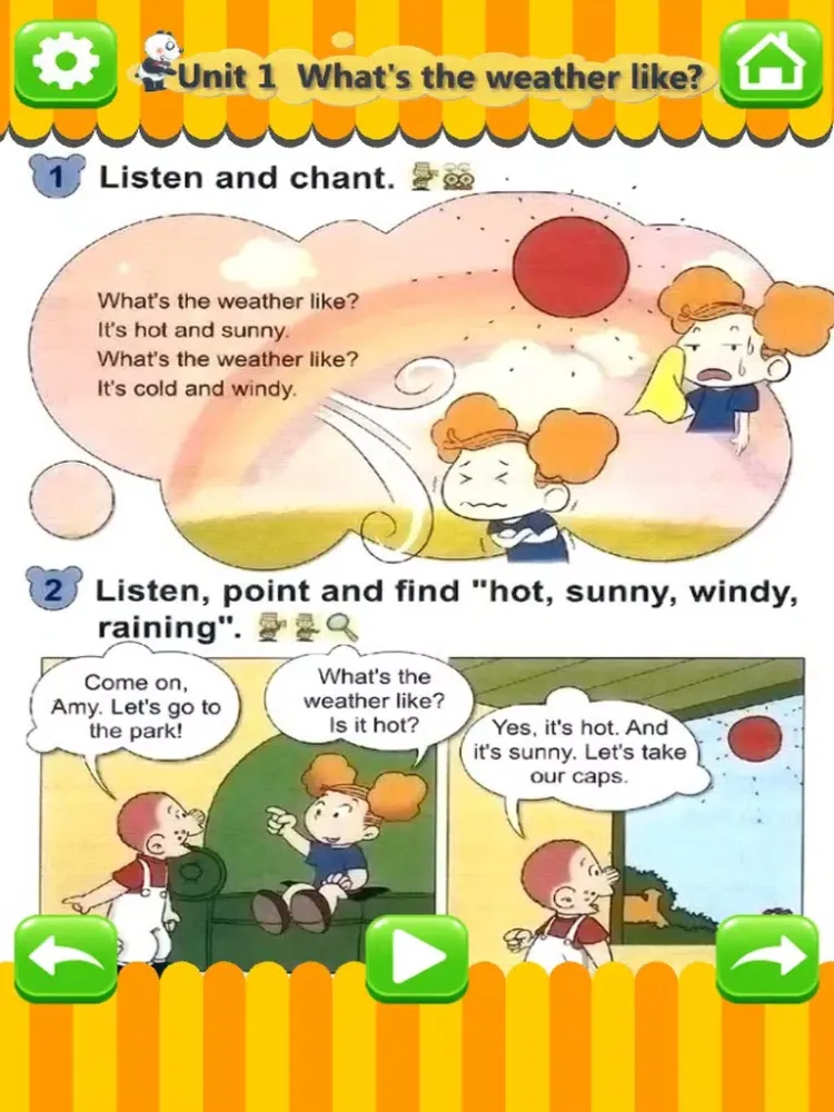 Скриншоты 外研版小学英语二年级下册 - 中英双语发音二年级下册 - 一年级起点正版英语点读机 iPad 