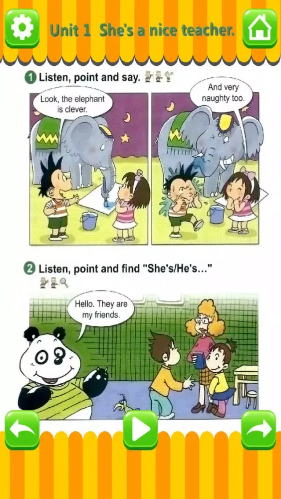 外研版小学英语四年级下册 - 中英双语发音四年级下册 - 三年级起点正版英语点读机應用截圖