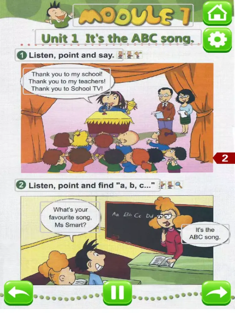 小学英语三年级下册 - 大白兔点读系列 - 外研版三起点小学生英语口语 iPad 应用截图