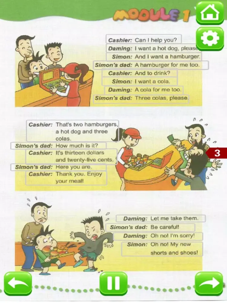 小学英语六年级下册 - 大白兔点读系列 - 外研版三起点小学生英语口语 iPad 应用截图