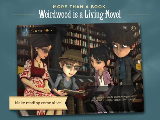 Ảnh chụp màn hình của Weirdwood Manor iPad 