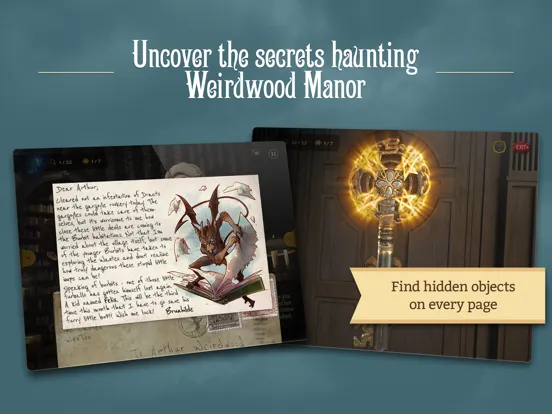 Ảnh chụp màn hình của Weirdwood Manor iPad 