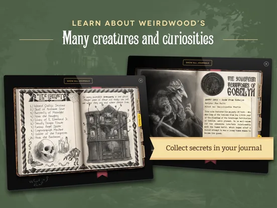 Ảnh chụp màn hình của Weirdwood Manor iPad 