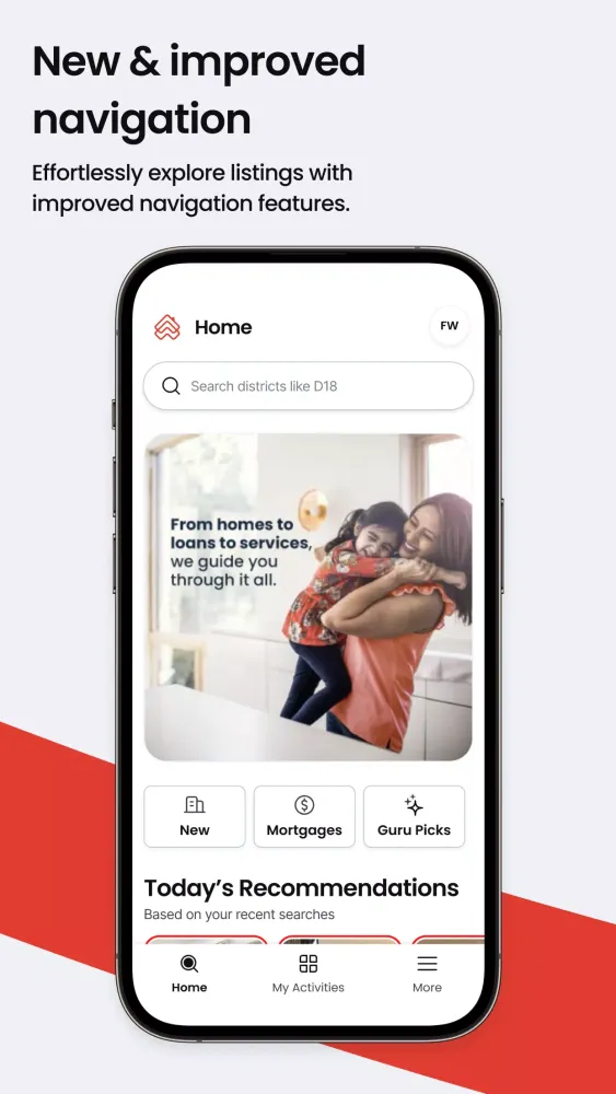 Zrzuty ekranu PropertyGuru Singapore