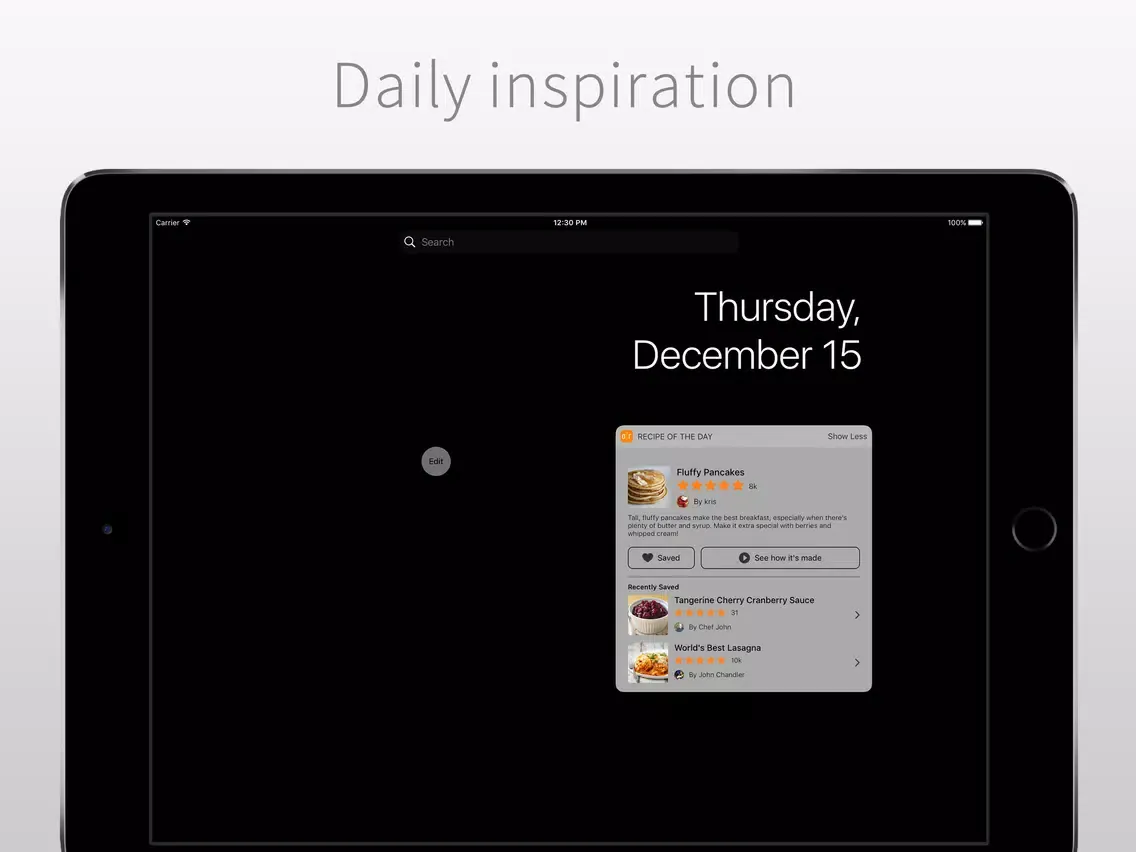 Скриншоты Allrecipes: Easy Recipe Ideas iPad 