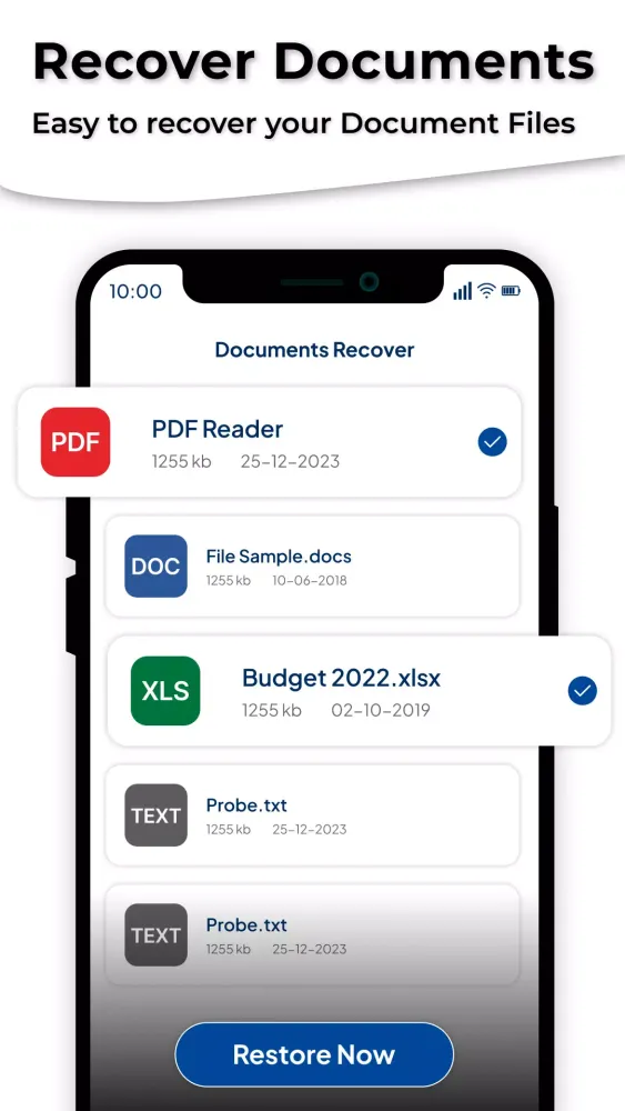All Recovery Screenshots