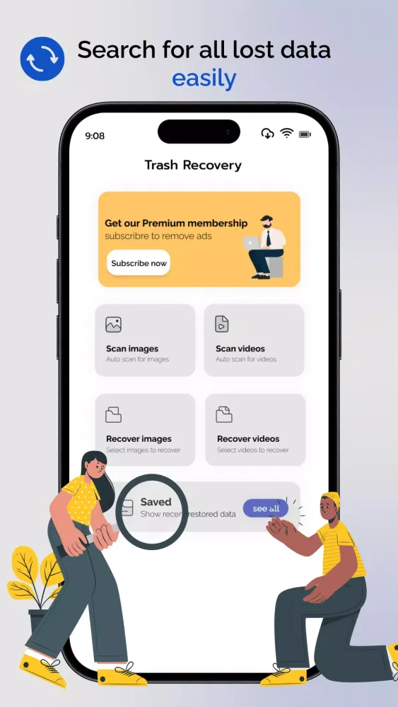 ภาพหน้าจอของ File Recovery - Photo Recovery