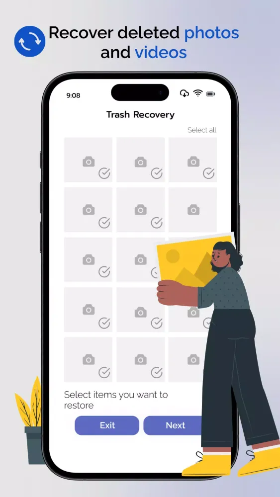ภาพหน้าจอของ File Recovery - Photo Recovery