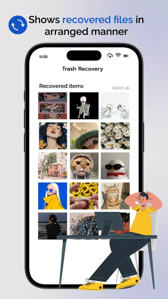 ภาพหน้าจอของ File Recovery - Photo Recovery