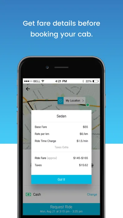 Captures d'écran de AllRide Taxi - Rider