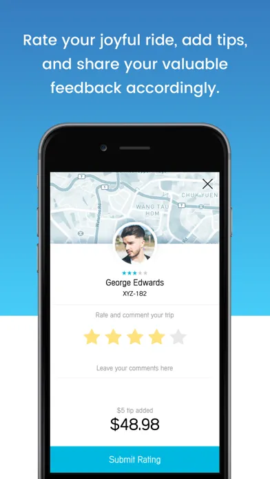 Captures d'écran de AllRide Taxi - Rider