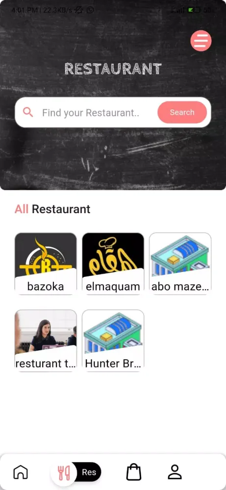 Insta Order: Food, Clinic Screenshots