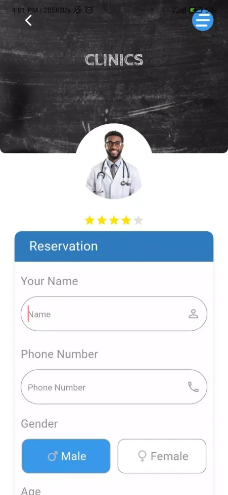 Insta Order: Food, Clinic Screenshots
