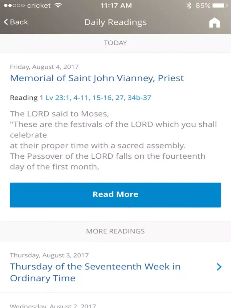 Tangkapan layar All Saints Parish and SS Patrick & Andrew Parish iPad 