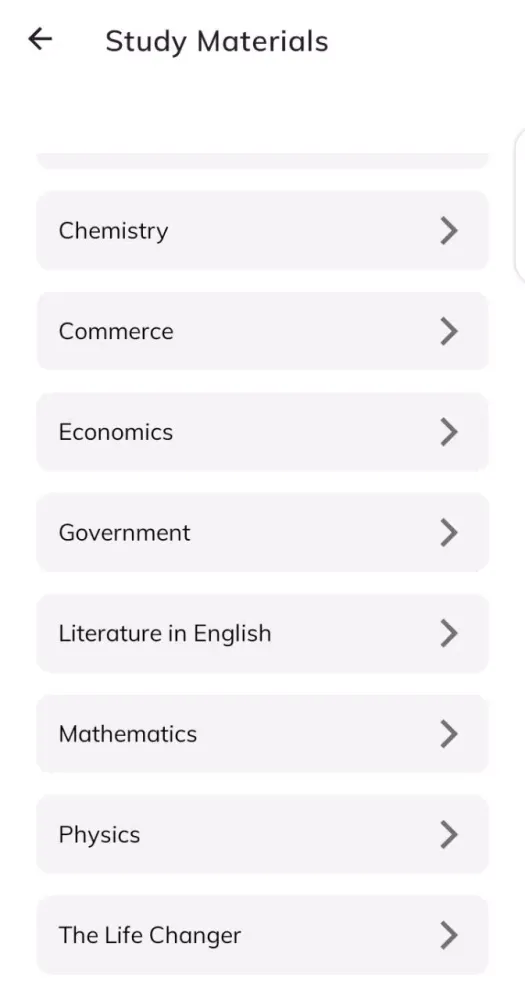 Allschool JAMB CBT App 2025 سکرین شاٹس