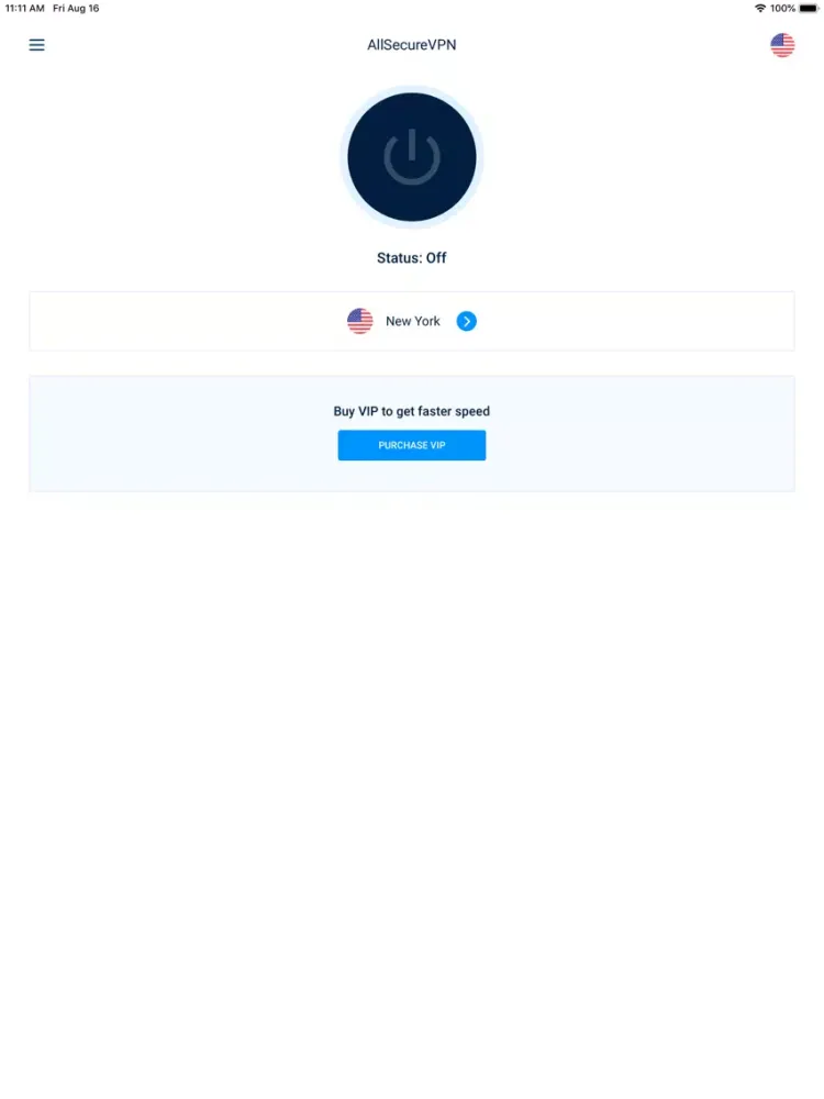 All Secure VPN & WiFi Proxy iPad  Screenshots