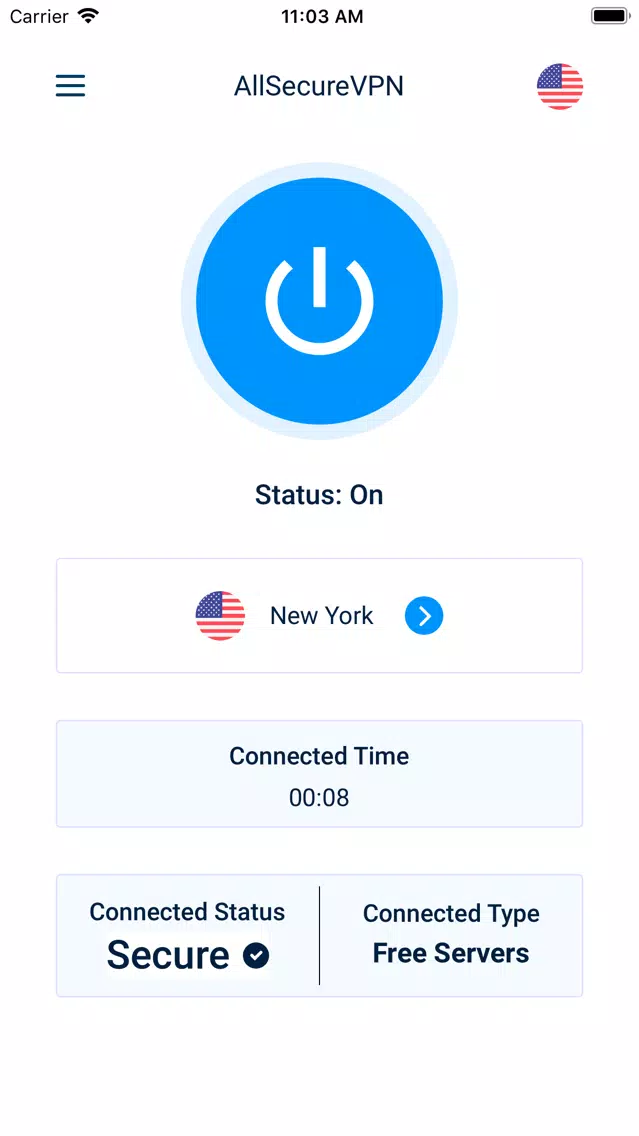 Ảnh chụp màn hình của All Secure VPN & WiFi Proxy