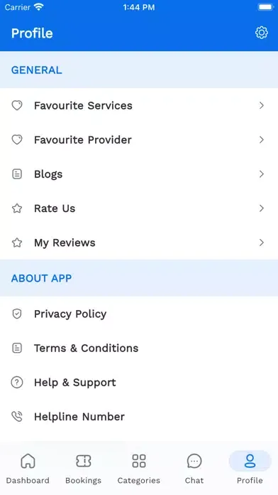 Screenshot di All Services Customer