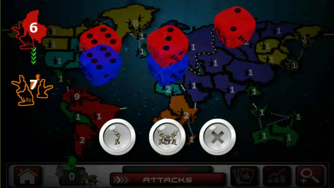 Rise Wars (strategy & risk) سکرین شاٹس