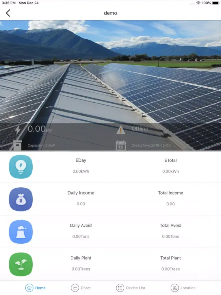 Screenshot di Allspark ESS iPad 