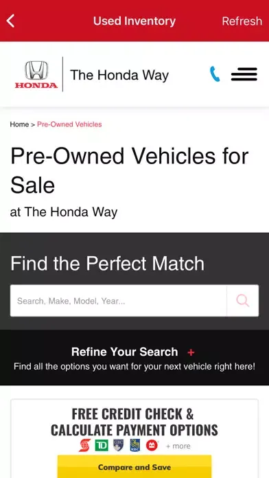 Honda Way Abbotsford應用截圖