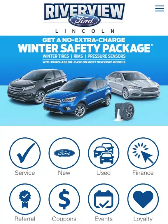 Riverview Ford Lincoln iPad  سکرین شاٹس