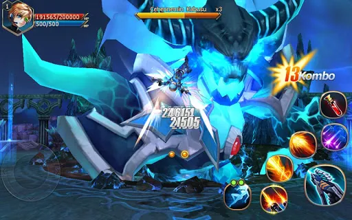 Tangkapan layar Sword of Chaos