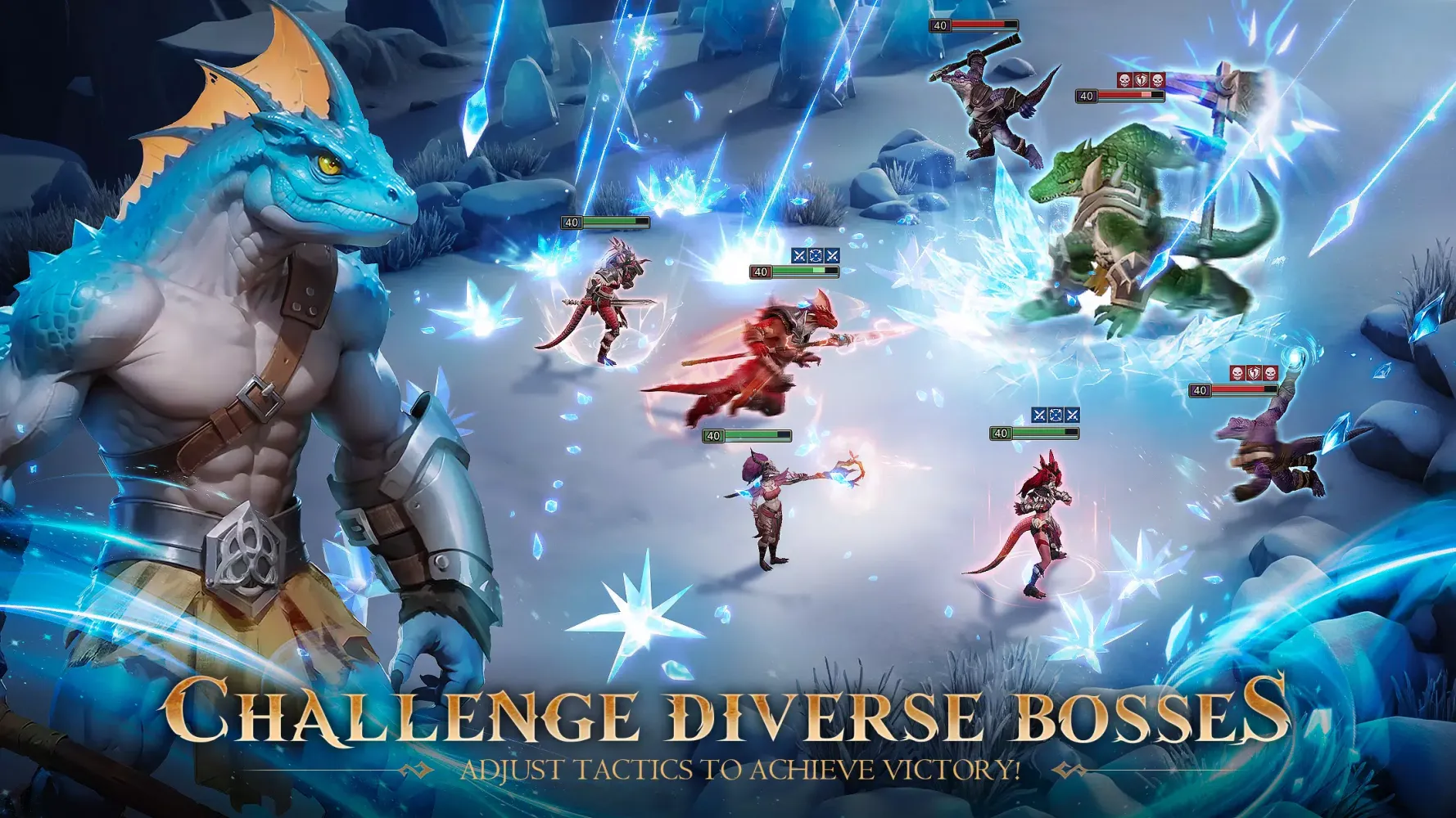Tangkapan layar Abyssal Summoners: Dungeon