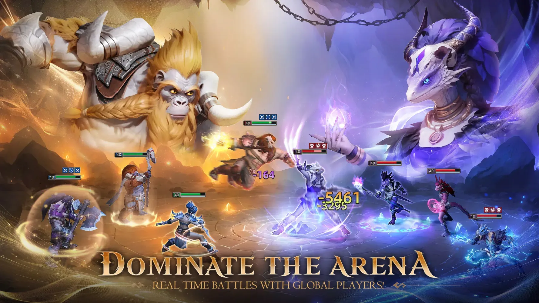 Tangkapan layar Abyssal Summoners: Dungeon