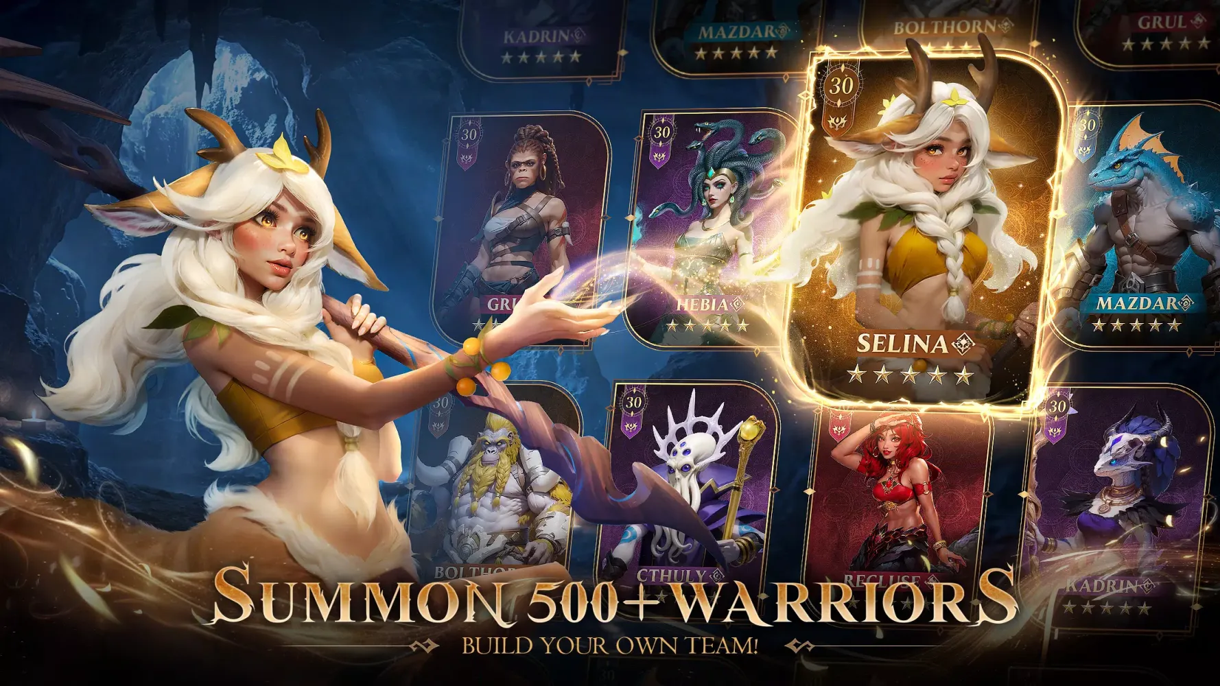 Tangkapan layar Abyssal Summoners: Dungeon