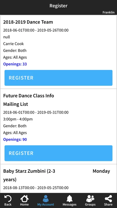 All Starz Dance Academy سکرین شاٹس