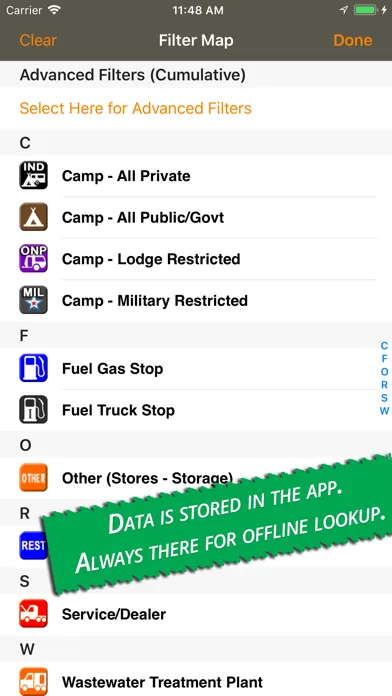 RV Dumps Screenshots