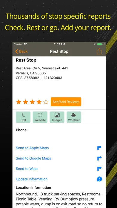 Rest Stops Plus应用截图