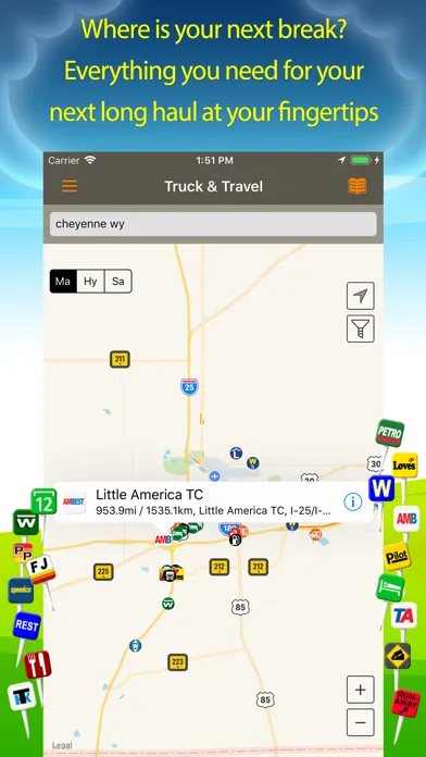 Truck Stops & Travel Plazas Ekran Görüntüleri