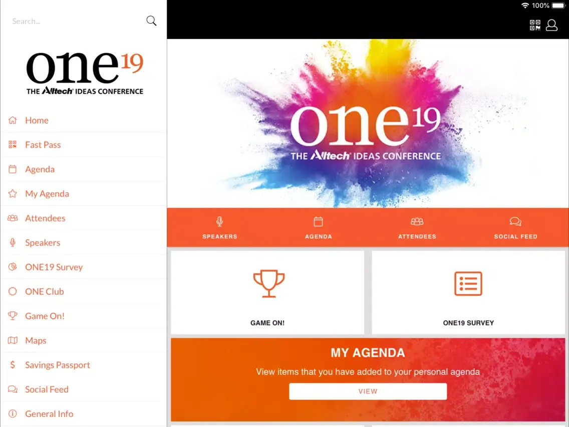 Alltech ONE 19 iPad  Screenshots