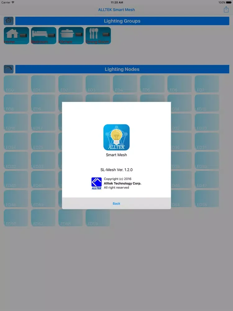 Alltek Smart Mesh iPad  سکرین شاٹس