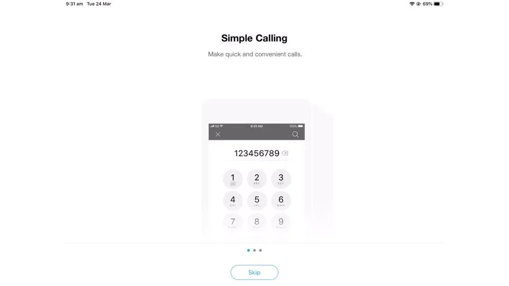 Ảnh chụp màn hình của Alltel Connect