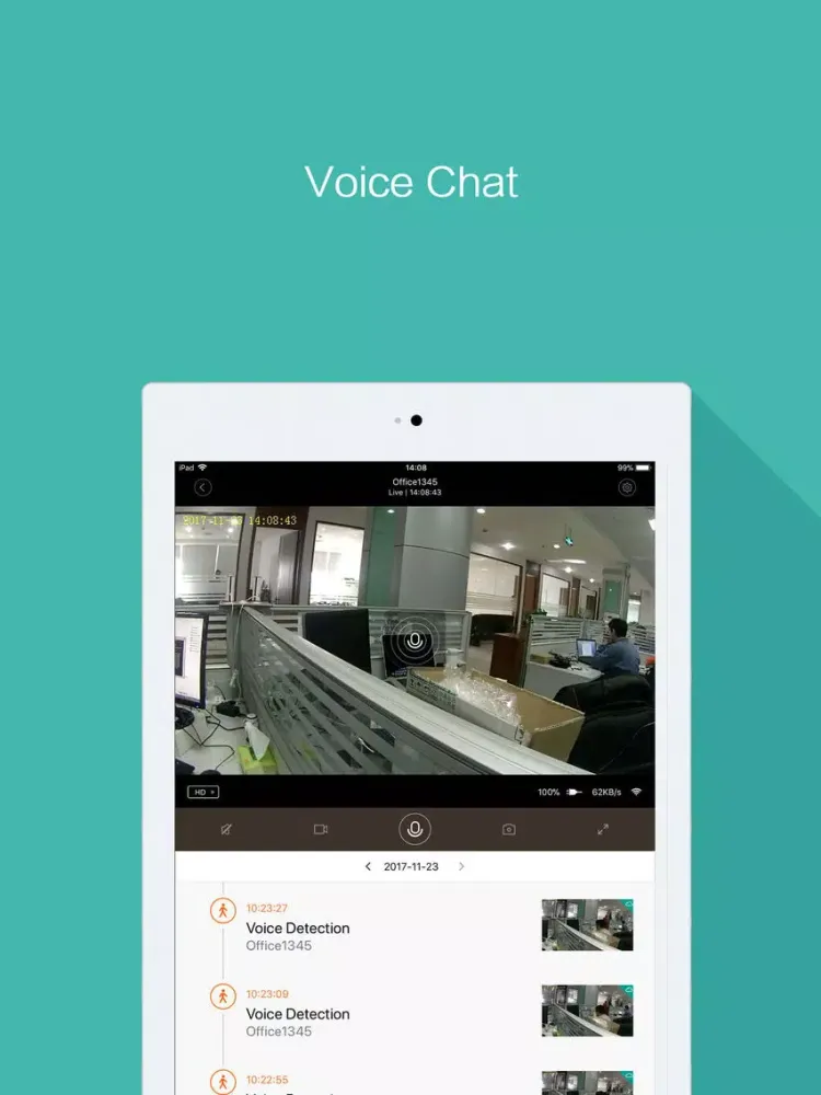 Ewave cam iPad  स्क्रीनशॉट