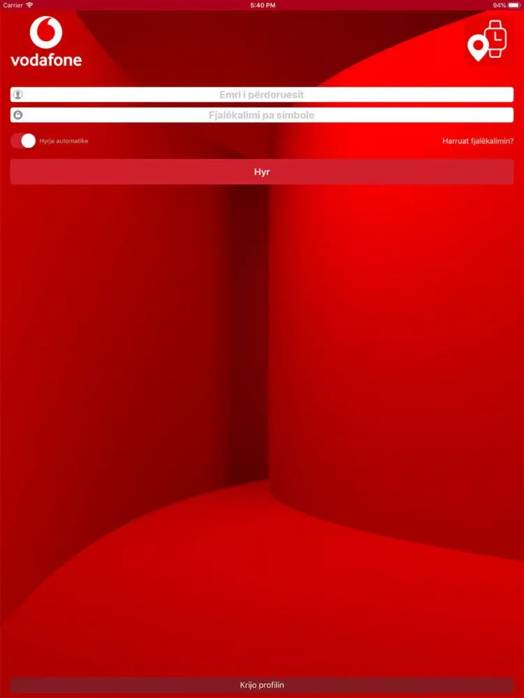 Vodafone Connected Watch iPad 应用截图
